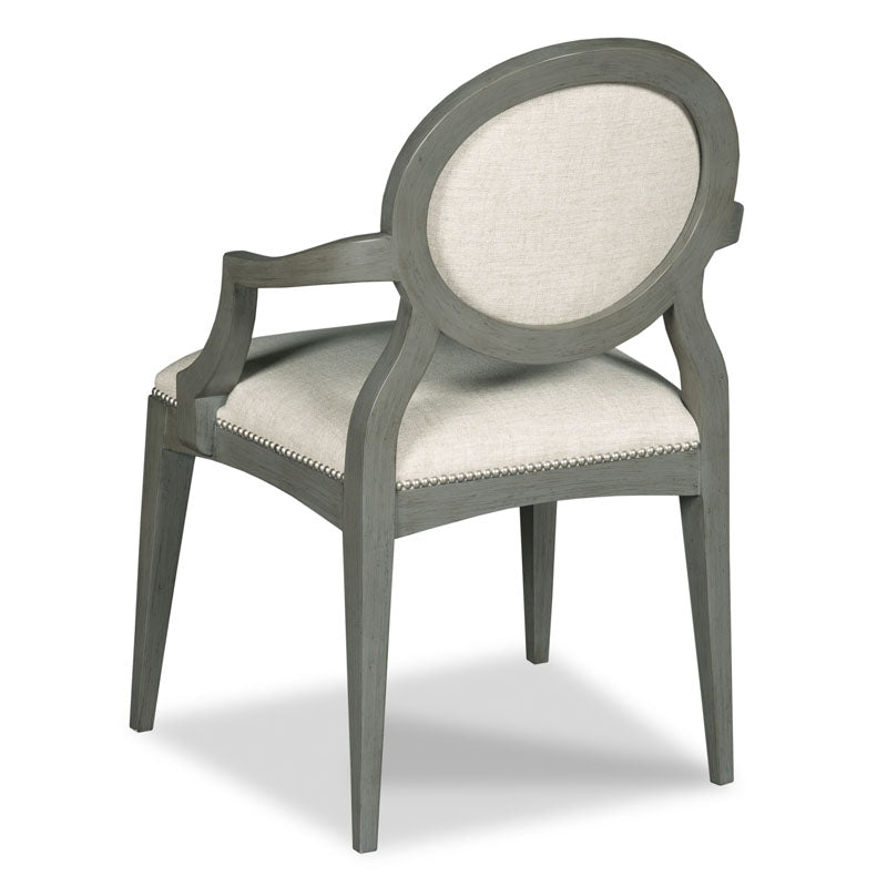 Ventura Oval Arm Chair | Woodbridge Furniture - 7193-64