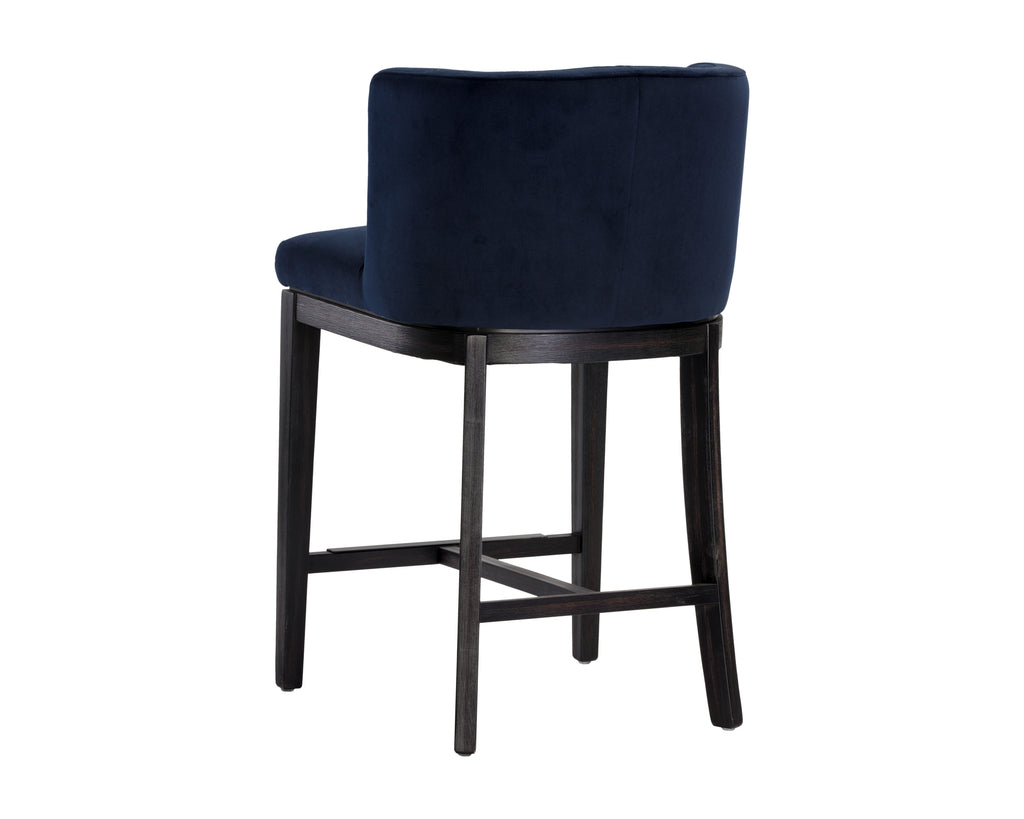 Hayden Counter Stool - Metropolis Blue | Sunpan Furniture - 105486