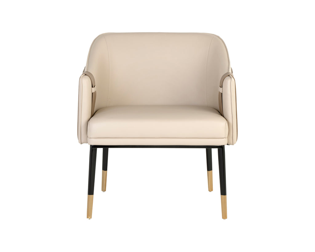 Carter Lounge Chair - Napa Beige / Napa Tan | Sunpan Furniture - 106724