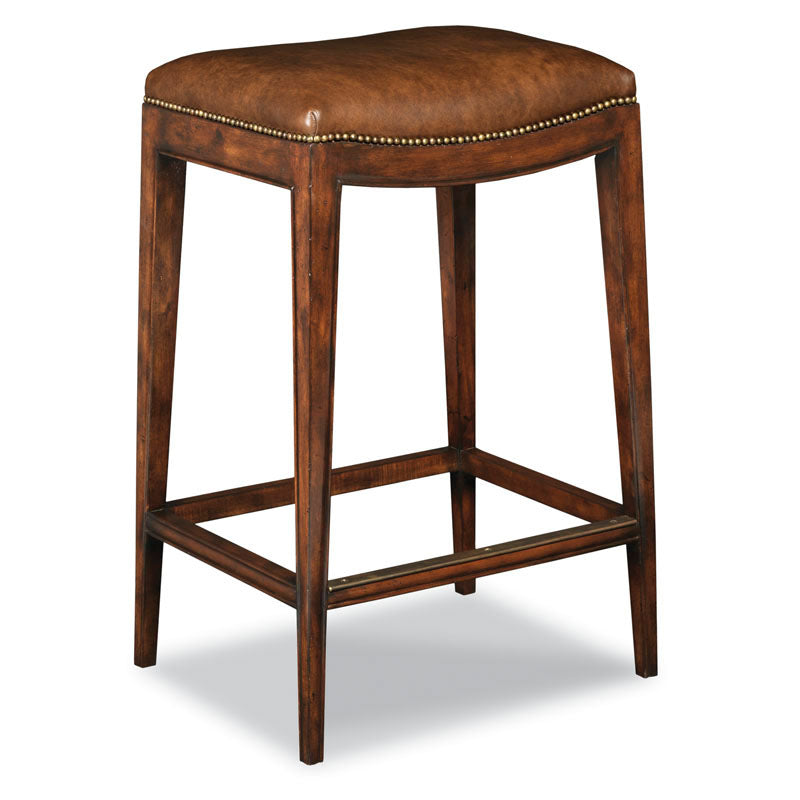 Saddle Seat Counter Stool | Woodbridge Furniture - 7202-10