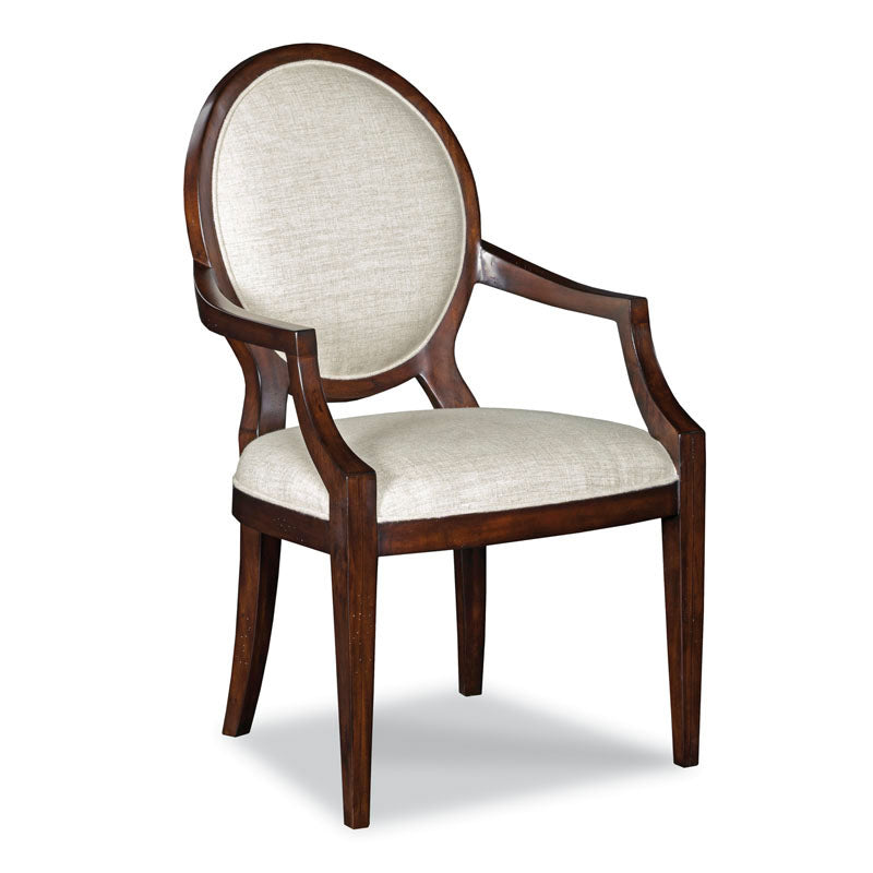 Oval Back Arm Chair | Woodbridge Furniture - 7230-03