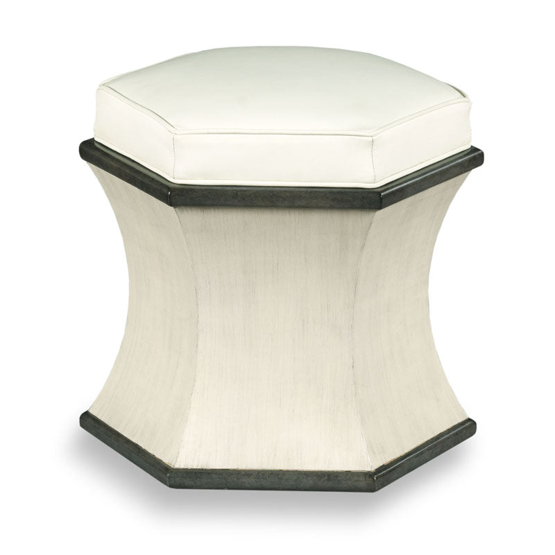 Hexagon Ottoman | Woodbridge Furniture - 7271-65