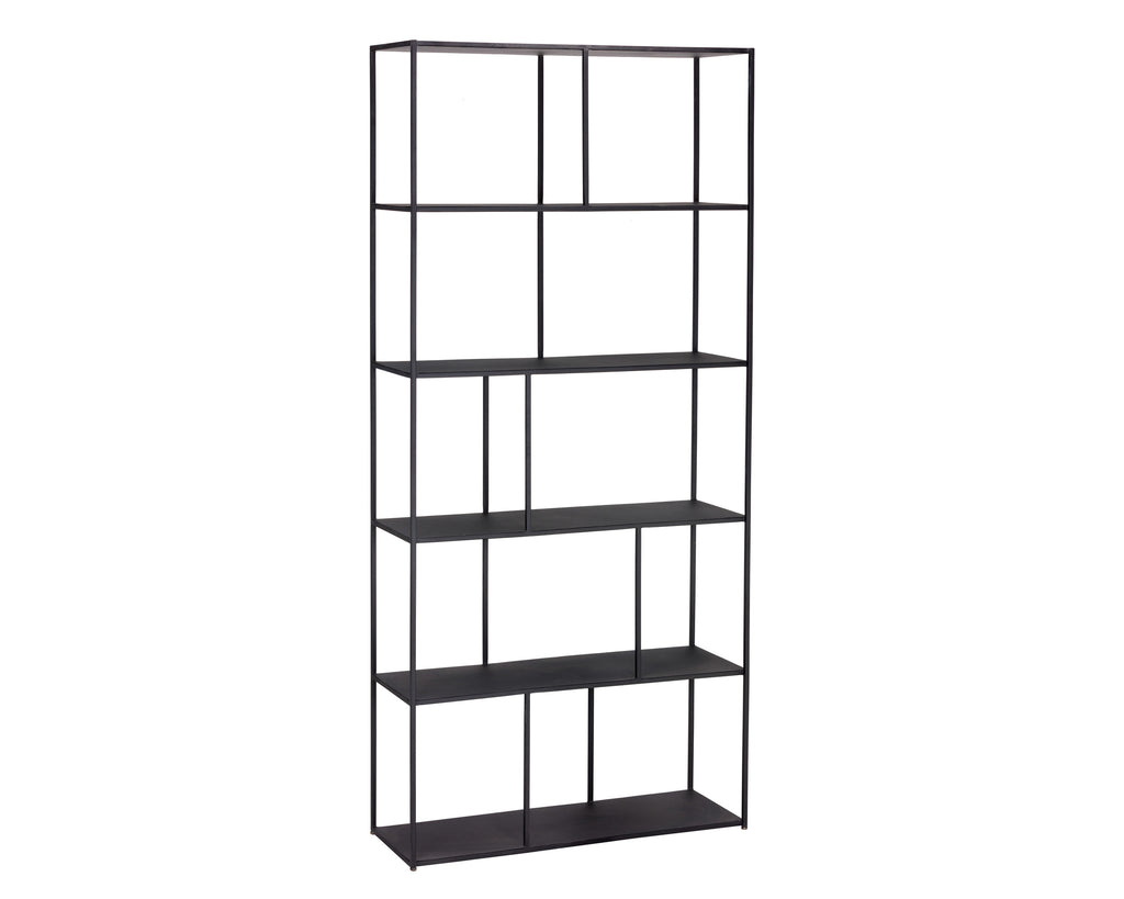 Eiffel Bookcase - Large - Black | Sunpan Furniture - 104406