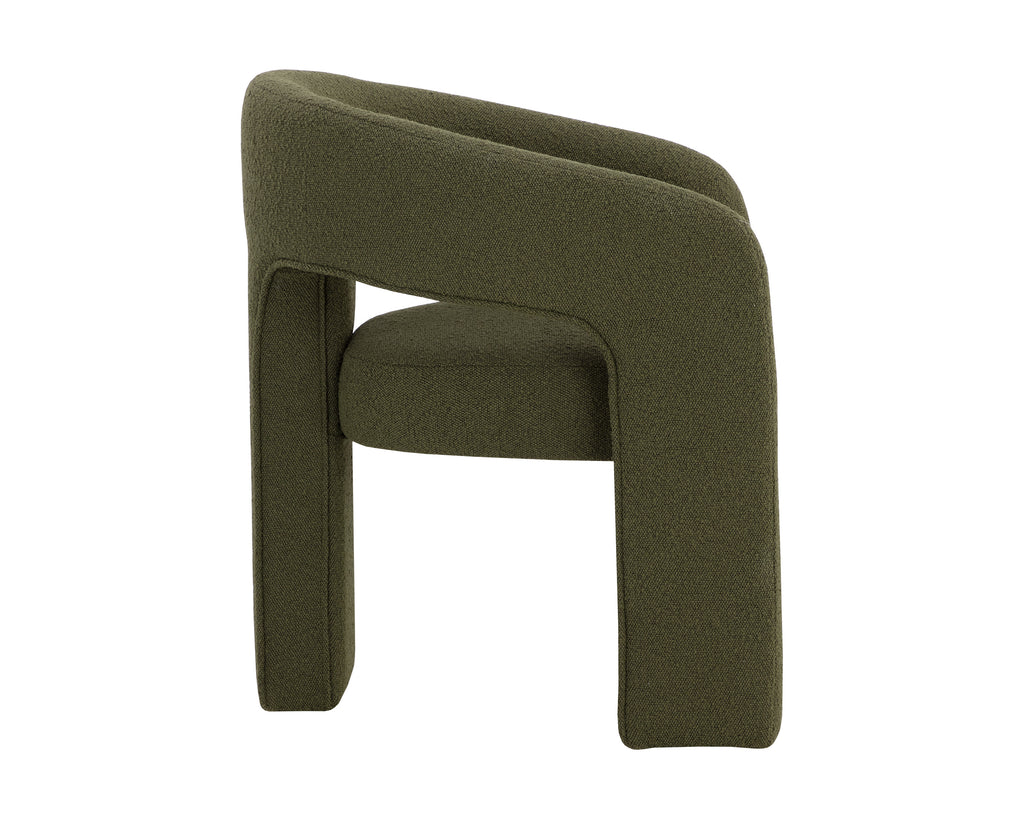 Isidore Dining Chair - Copenhagen Olive | Sunpan Furniture - 111337