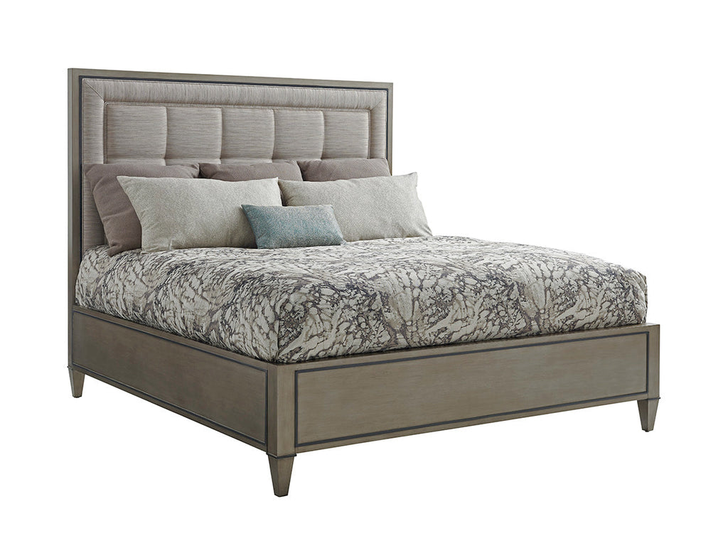 St. Tropez Upholstered Panel Bed 6/6 King | Lexington - 01-0732-134C