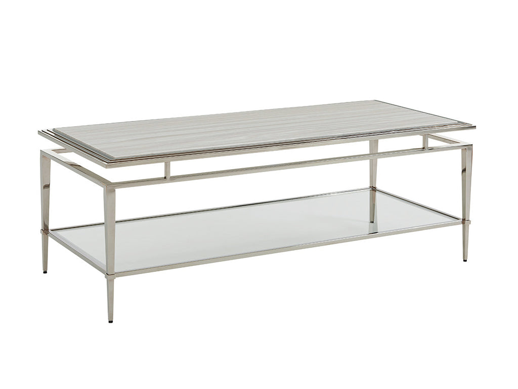 Athene Stainless Cocktail Table | Lexington - 01-0732-945C