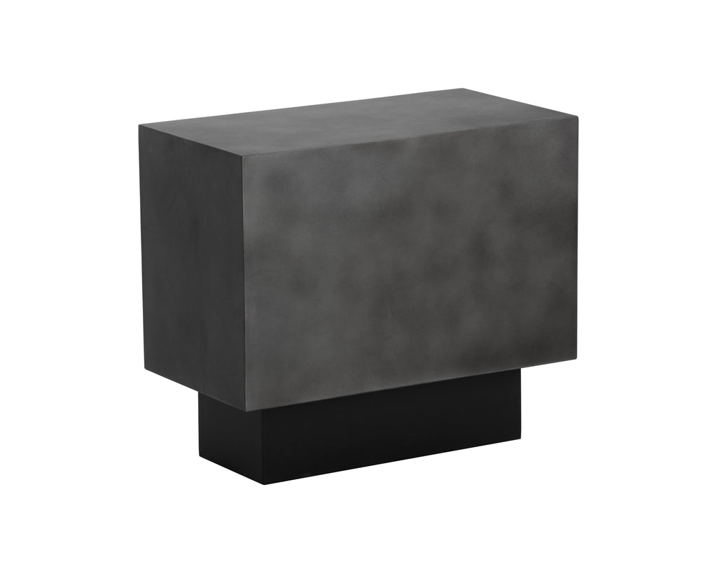 Blakely Side Table - Gunmetal | Sunpan Furniture - 107079