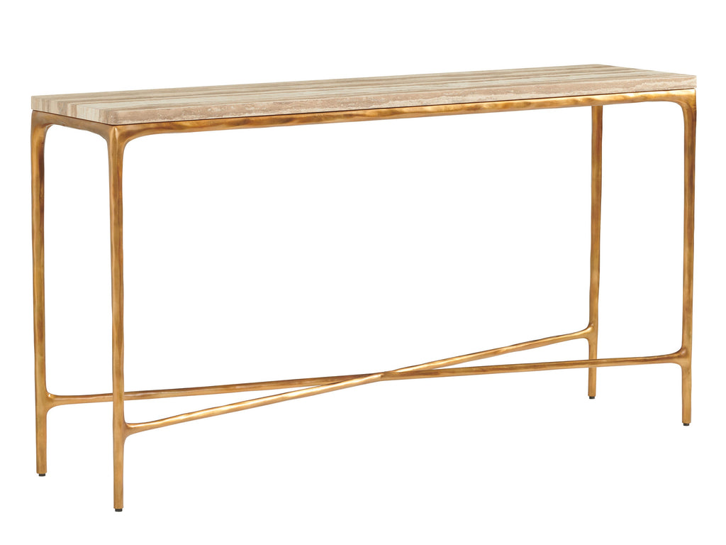 Menlo Park Console With Stone Top | Lexington - 01-0740-967