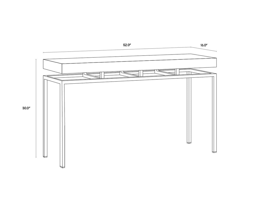 Toreno Console Table | Sunpan Furniture - 105529