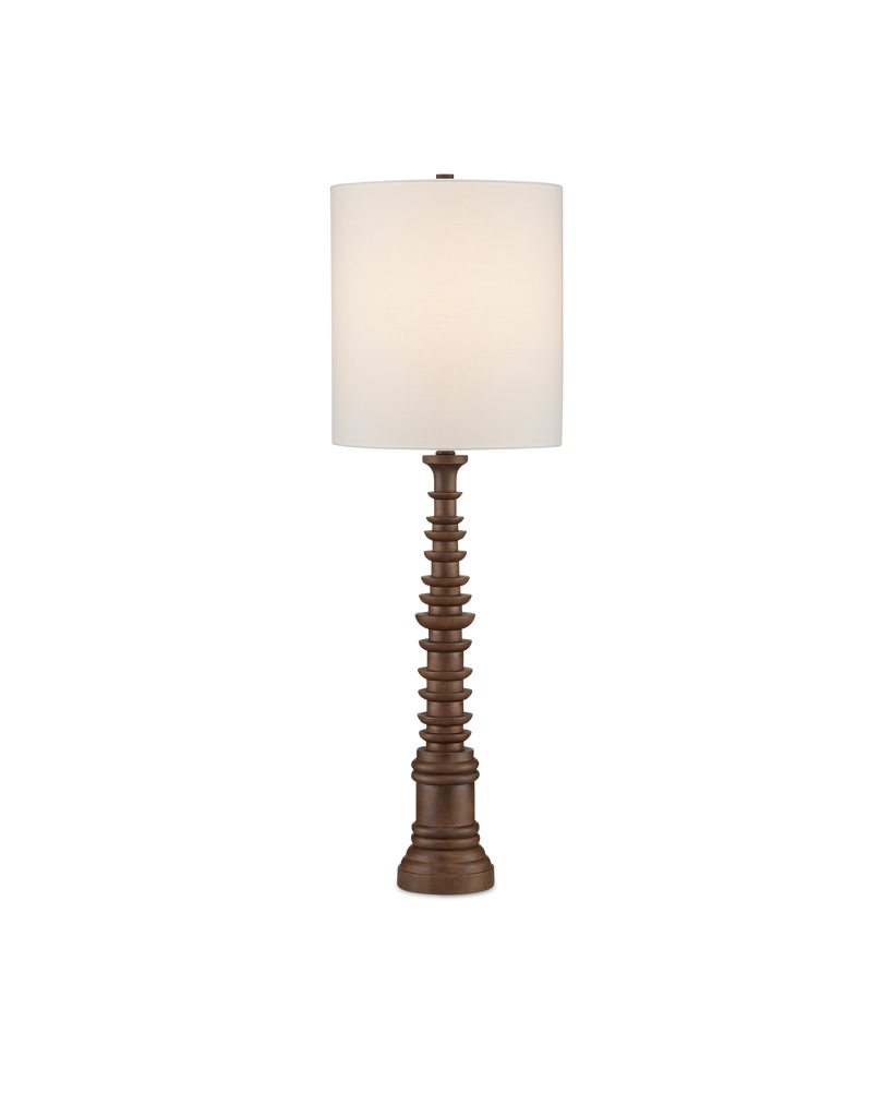 Currey & Co Malayan Natural Table Lamp | 6000-0897