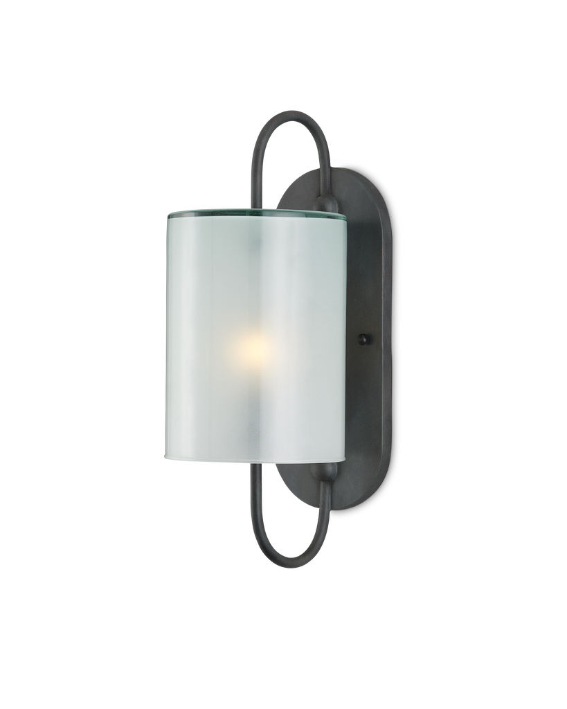 Currey & Co Glacier Bronze Wall Sconce | 5800-0023