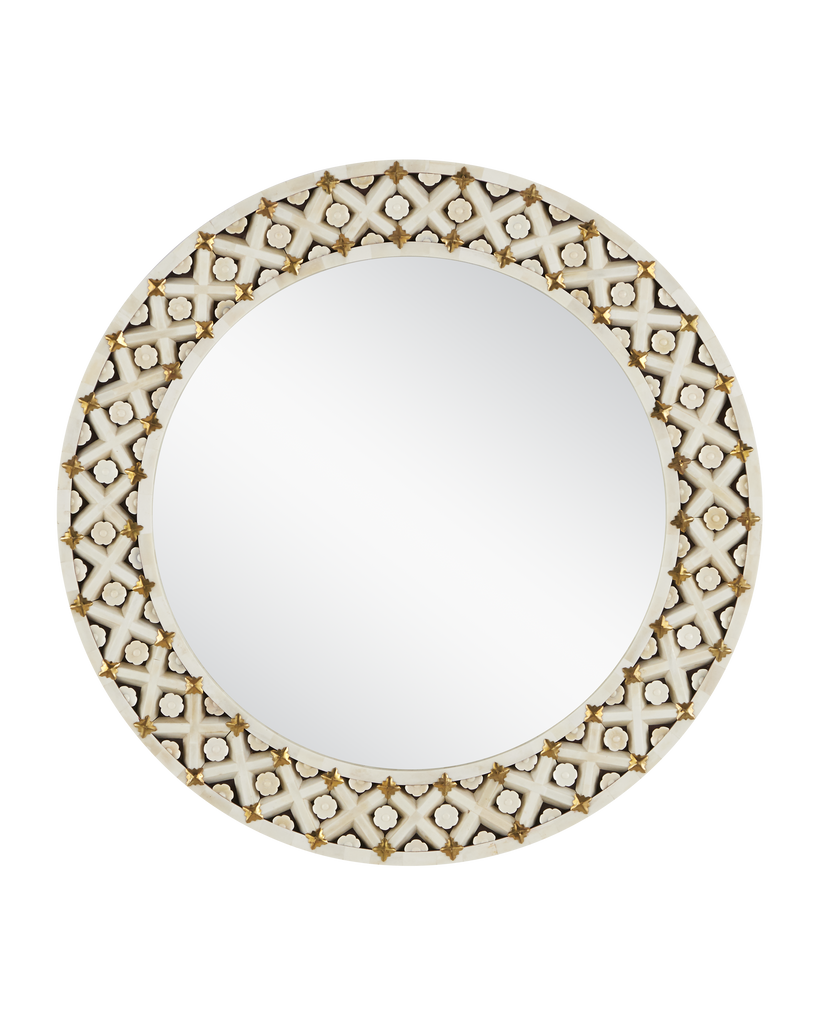 Currey & Co Ellaria Round Mirror | 1000-0136