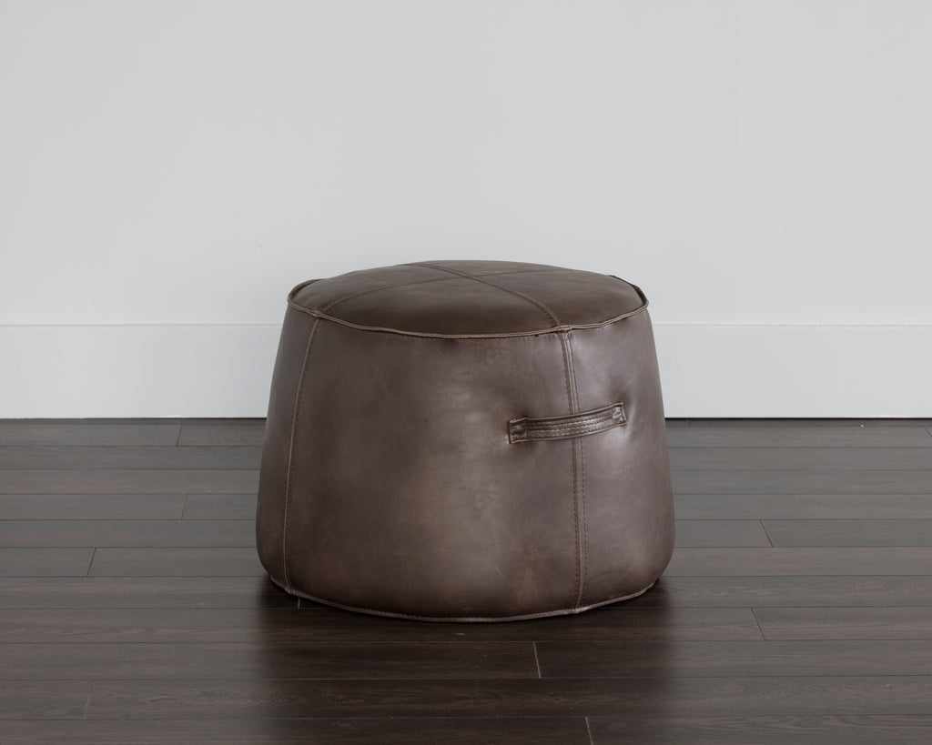 Mitchell Ottoman - Havana Dark Brown | Sunpan Furniture - 102833