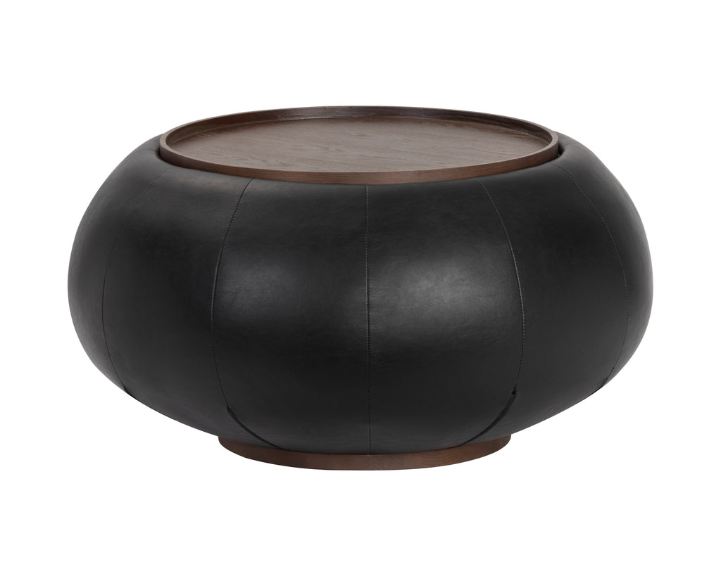 Zenzi Storage Coffee Table - Bravo Black | Sunpan Furniture - 106398