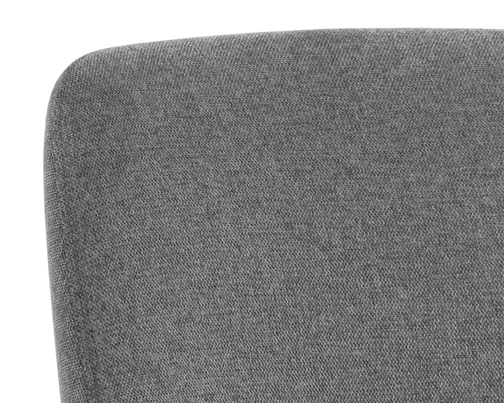 Marcela Swivel Lounge Chair - Belfast Koala Grey | Sunpan Furniture - 108046