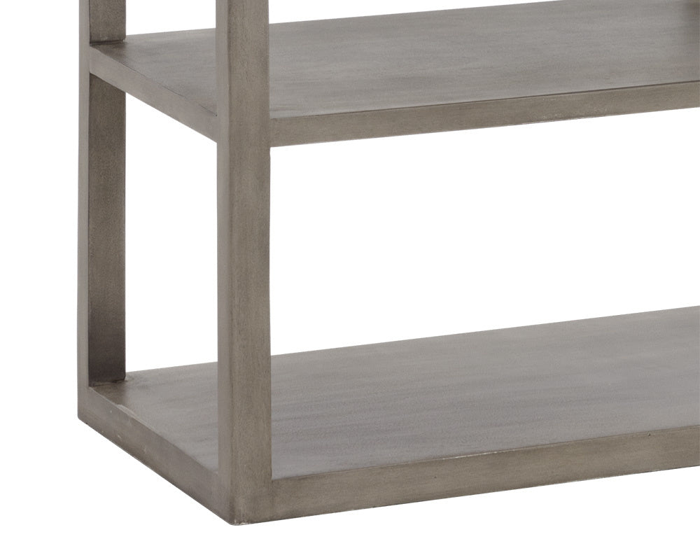 Kenzie Bookcase - Grey | Sunpan Furniture - 109601