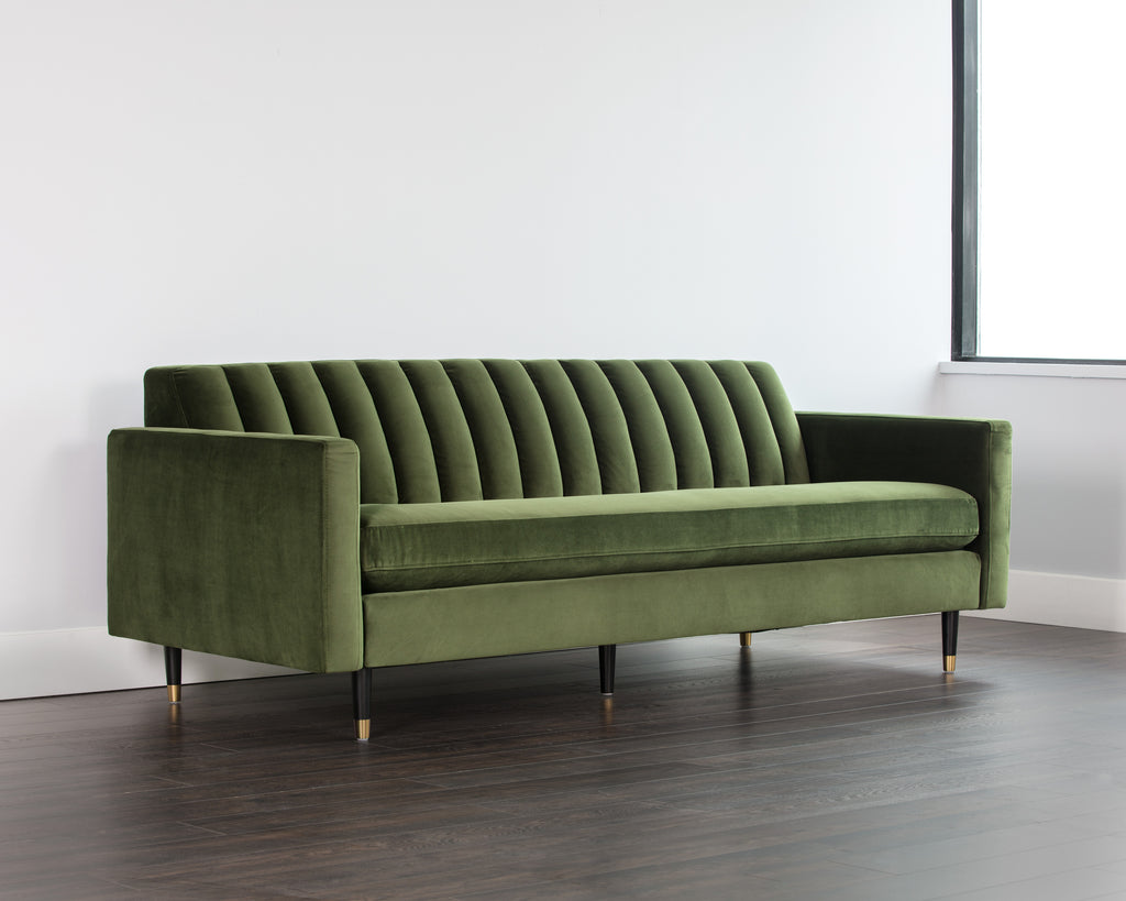 Yosi Sofa - Moss Green | Sunpan Furniture - 103687