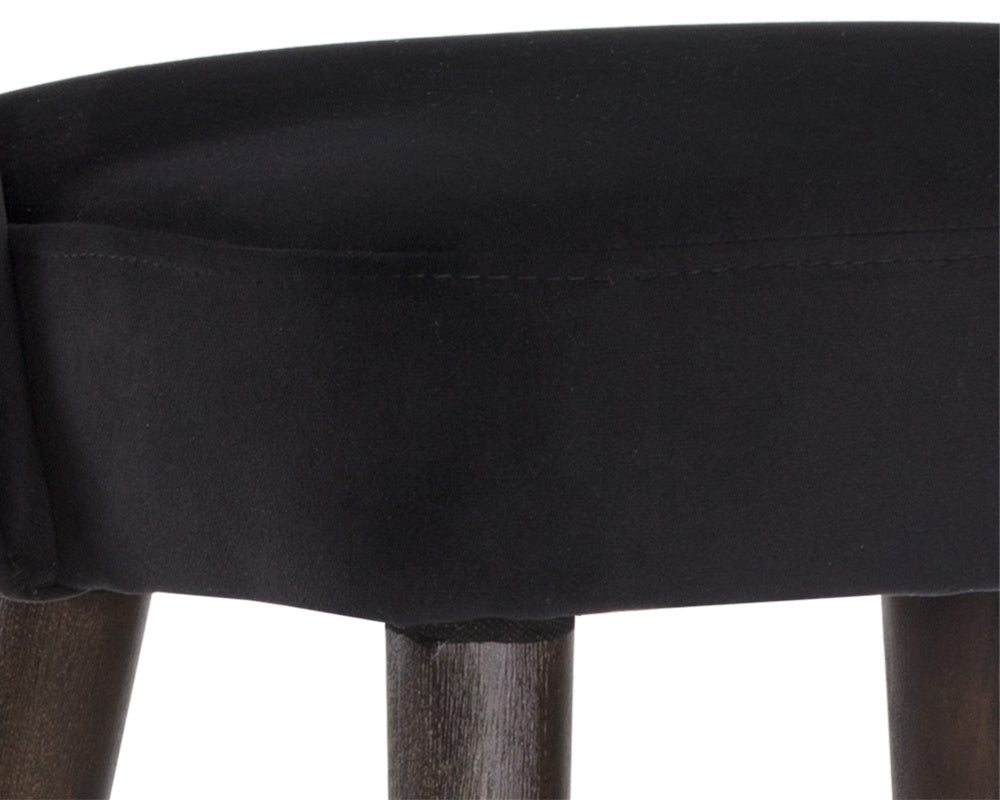 Monae Counter Stool - Abbington Black | Sunpan Furniture - 105494