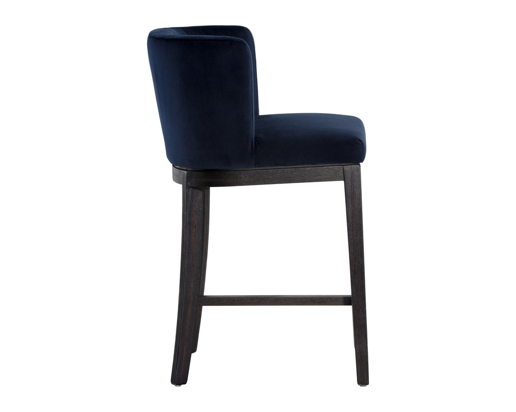 Hayden Counter Stool - Metropolis Blue | Sunpan Furniture - 105486