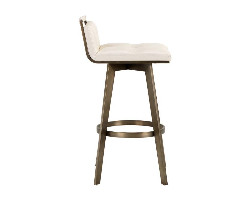 Arizona Swivel Barstool - Castillo Cream | Sunpan Furniture - 104788