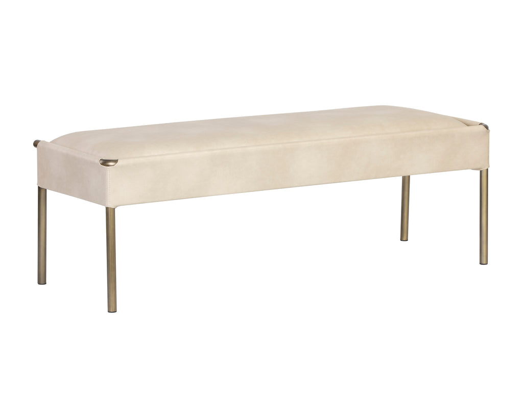 Bellevue Bench - Bravo Cream | Sunpan Furniture - 106186