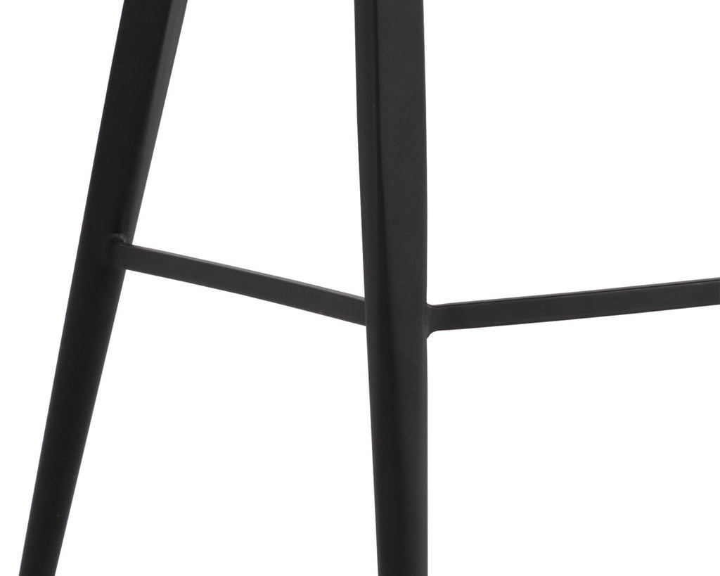 Astra Counter Stool - Black - Nightfall Black | Sunpan Furniture - 111081