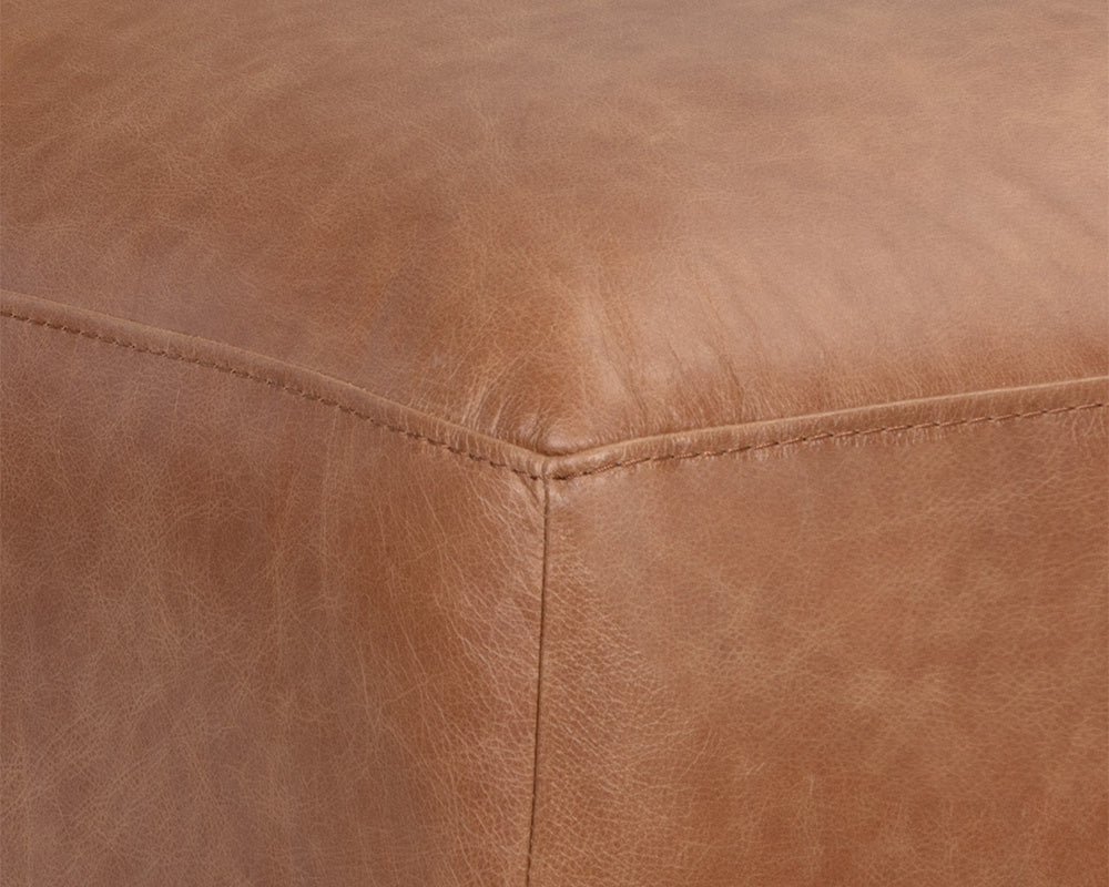 Watson Modular - Armless Chair - Marseille Camel Leather | Sunpan Furniture - 106176