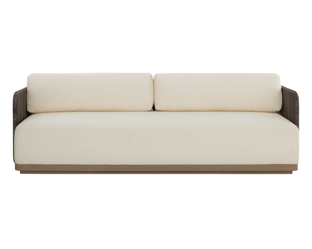 Ravenna Sofa - Stinson Cream | Sunpan Furniture - 111049