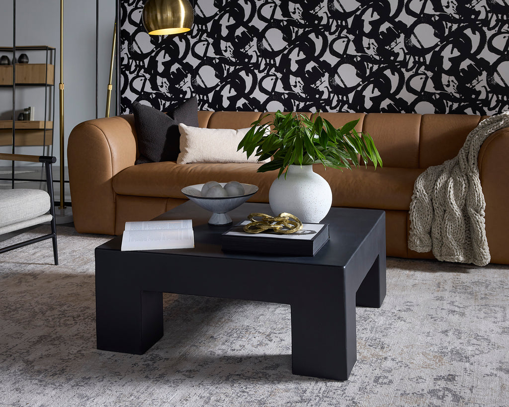 Renley Coffee Table - Black | Sunpan Furniture - 109283