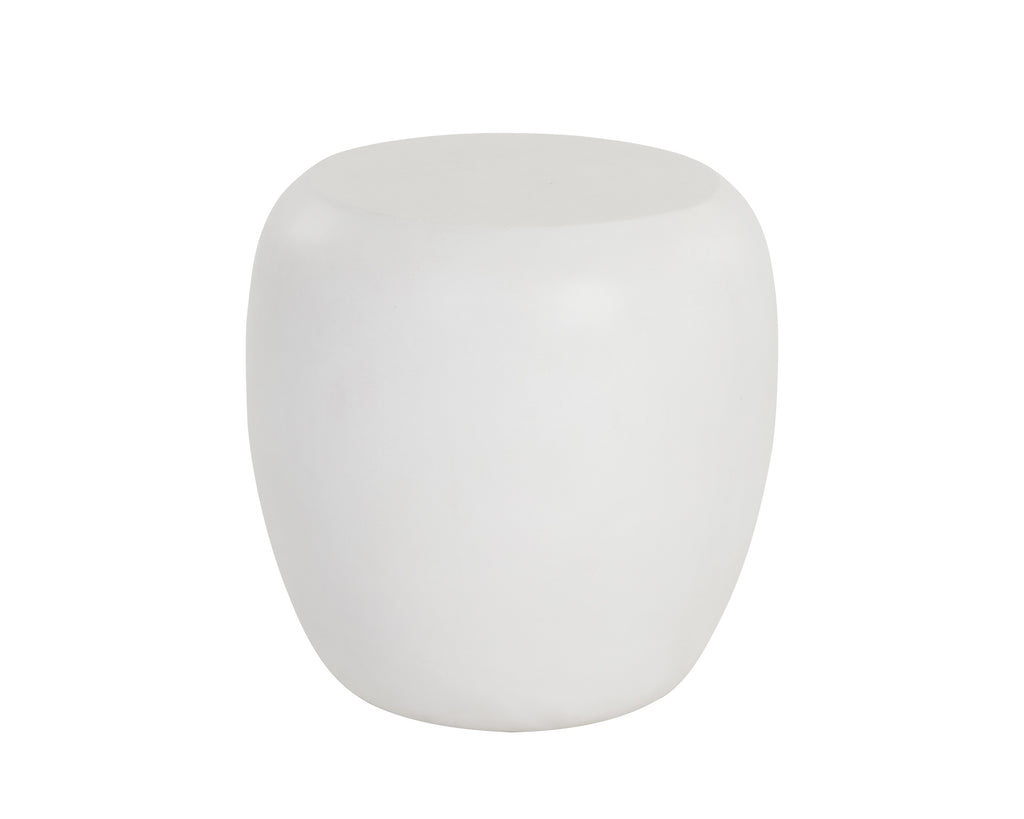 Iolite End Table - White | Sunpan Furniture - 108486