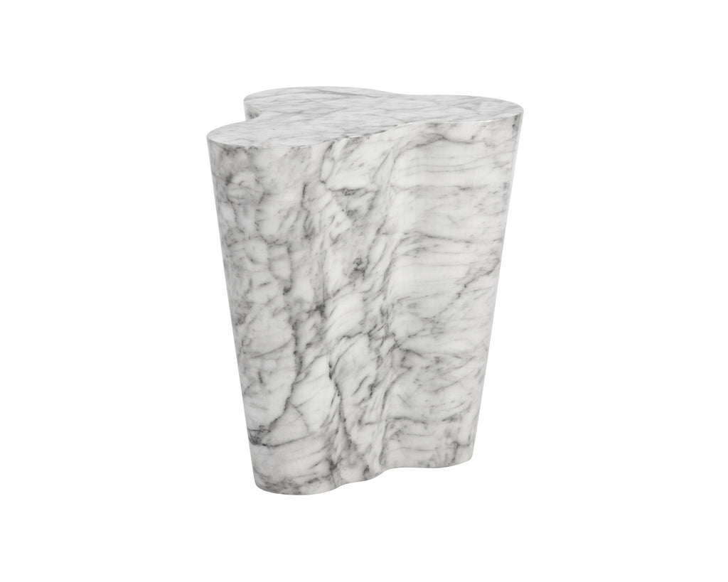 Ava Side Table - Large - Marble Look | Sunpan Furniture - 103311