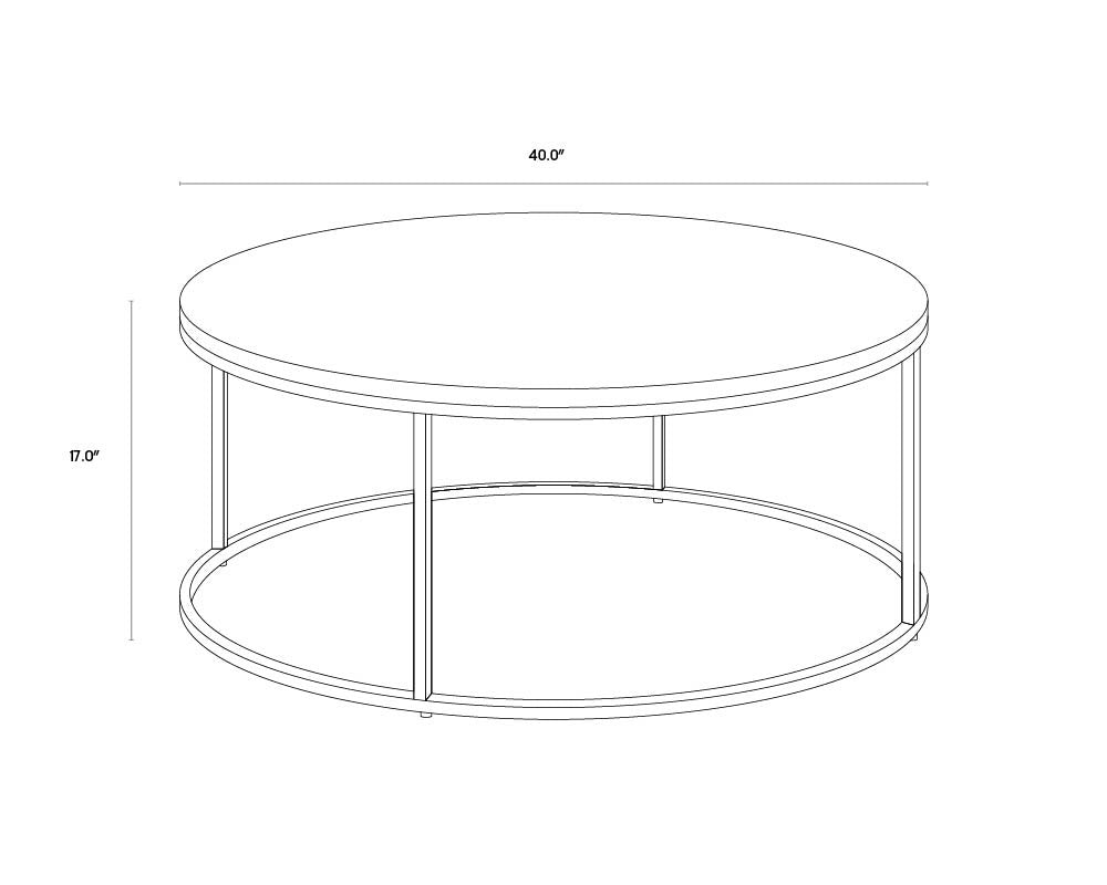 Enya Coffee Table | Sunpan Furniture - 109321