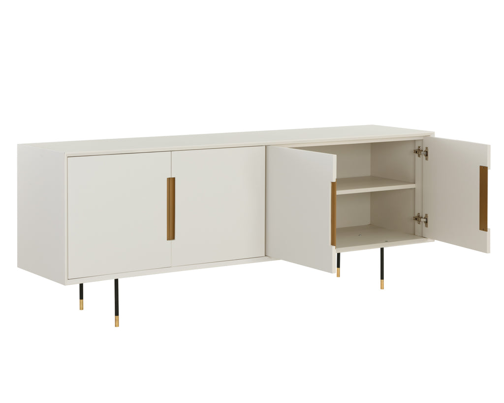 Danbury Sideboard - Modern Cream | Sunpan Furniture - 109758