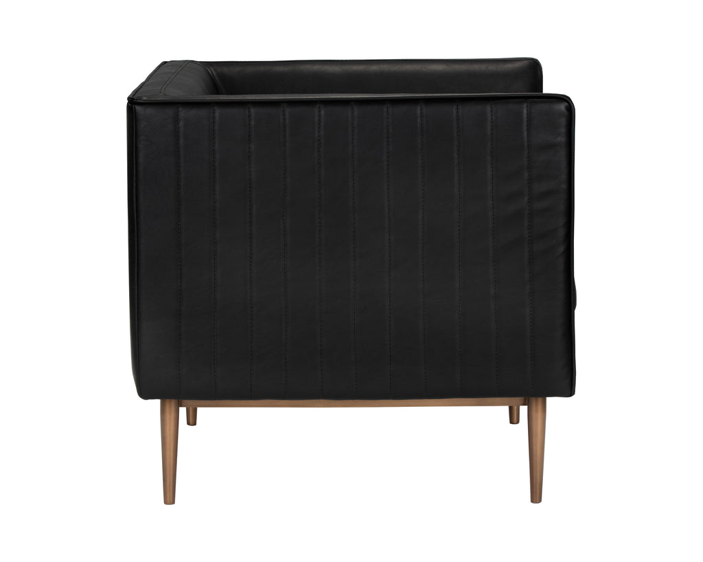 Batavia Armchair - Vintage Black | Sunpan Furniture - 107321