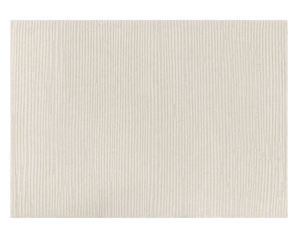 Deva Hand-Woven Rug - Ivory - 10' X 14' | Sunpan Furniture - 109381