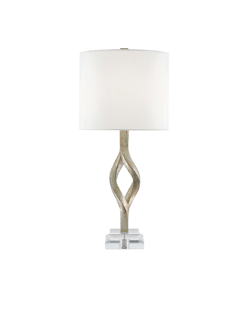 Currey & Co Elyx Silver Table Lamp | 6000-0071