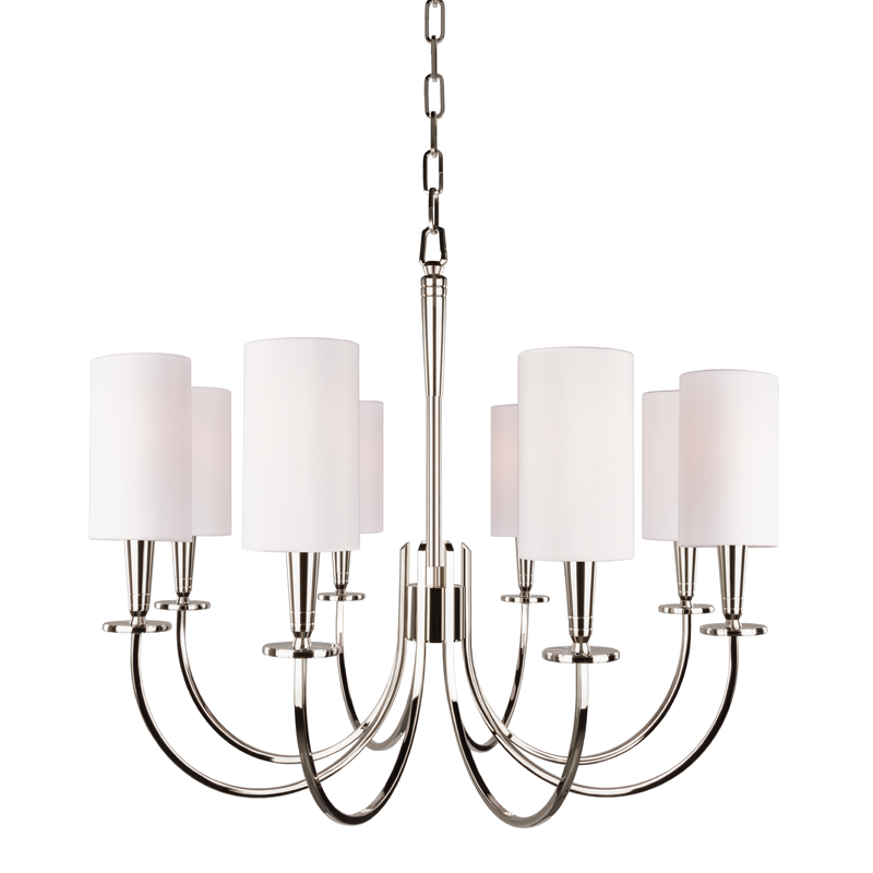 Mason Chandelier | Hudson Valley Lighting - 8028-PN