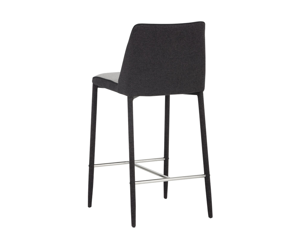 Renee Counter Stool - Armour Grey / Dark Slate | Sunpan Furniture - 103307