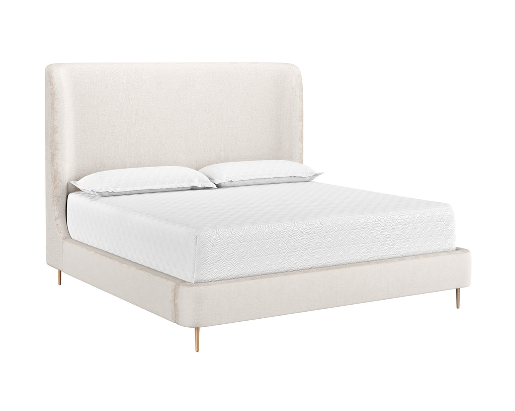 Tierra Bed - King - Bergen Taupe | Sunpan Furniture - 110344