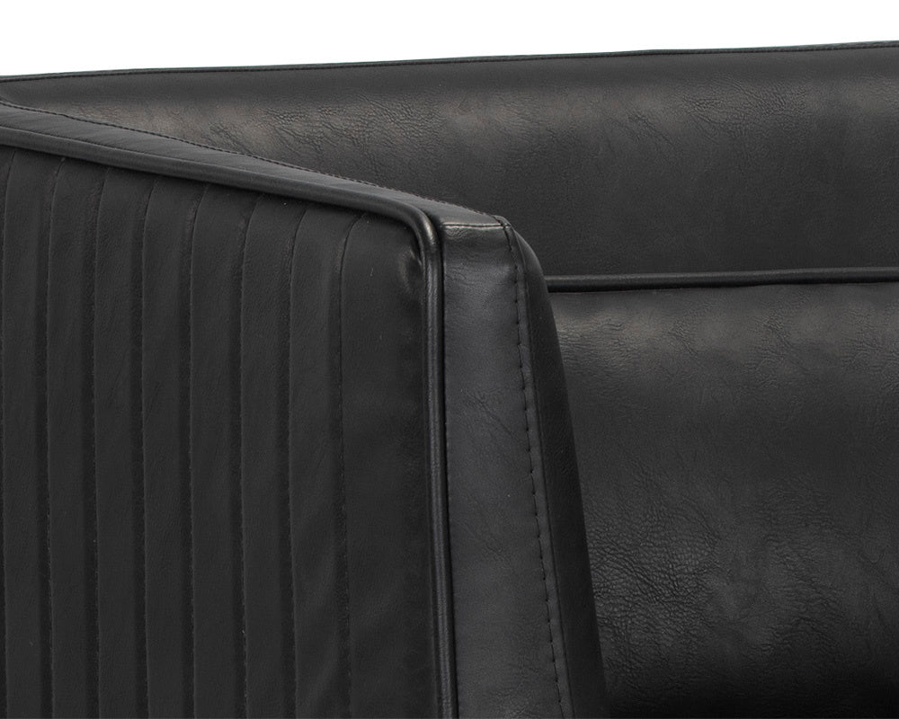 Batavia Armchair - Vintage Black | Sunpan Furniture - 107321