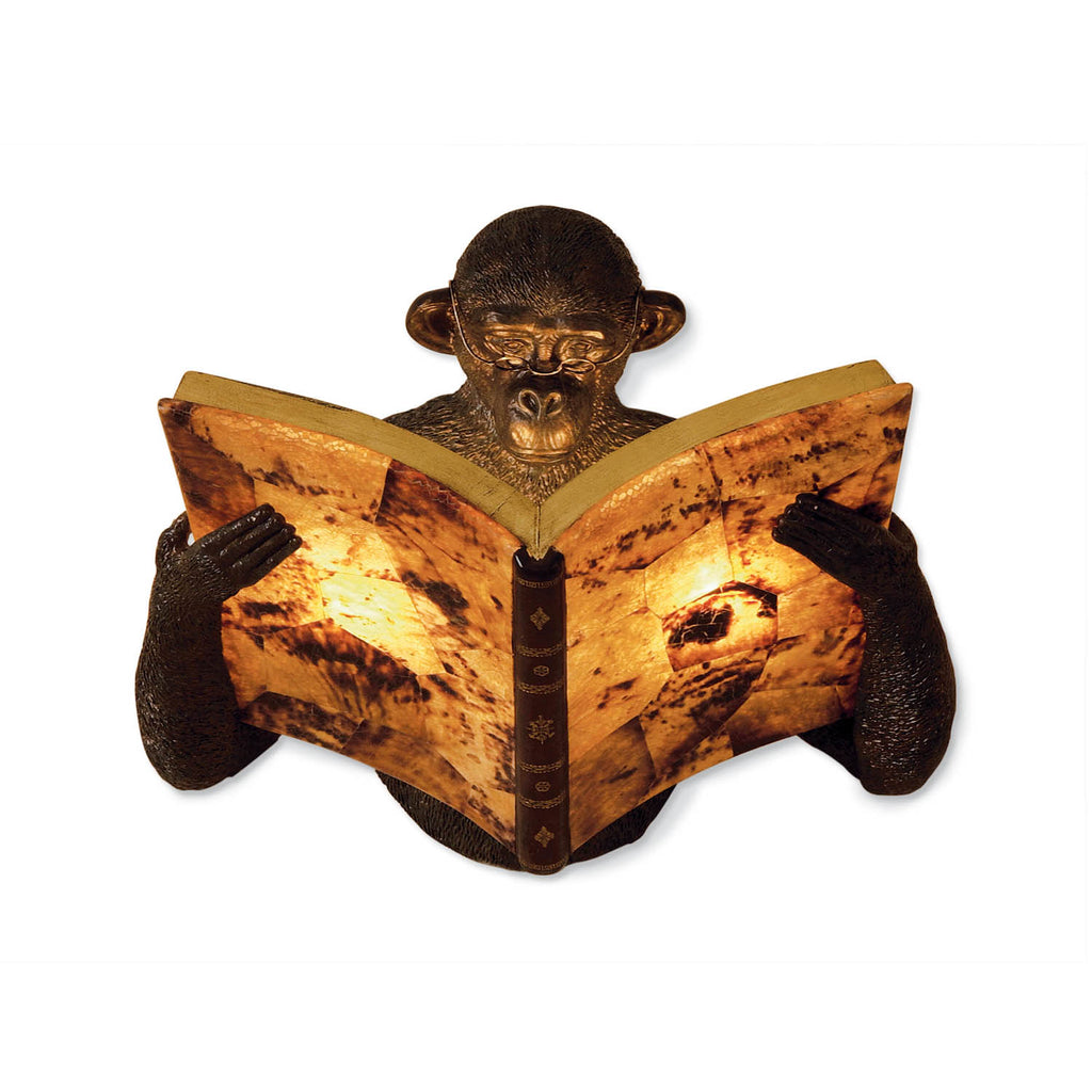 Monkey Book Sconce | Maitland Smith - 8111-19