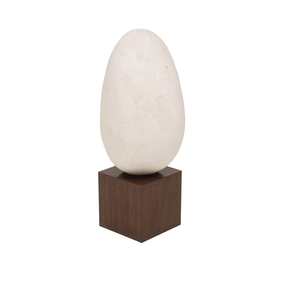 Egg Stone Sculpture | Maitland Smith - 8118-10