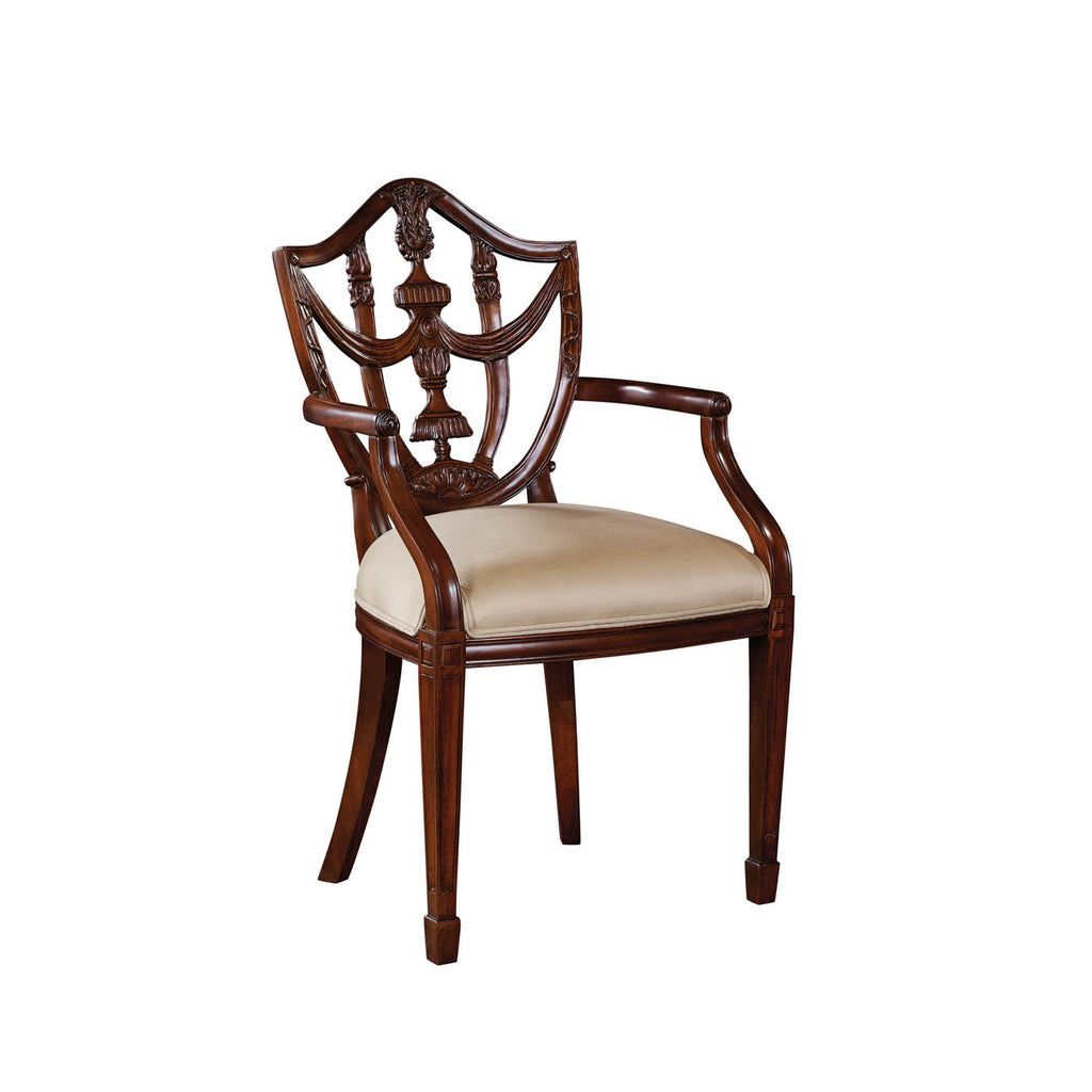 Shield Arm Chair | Maitland Smith - 8122-41