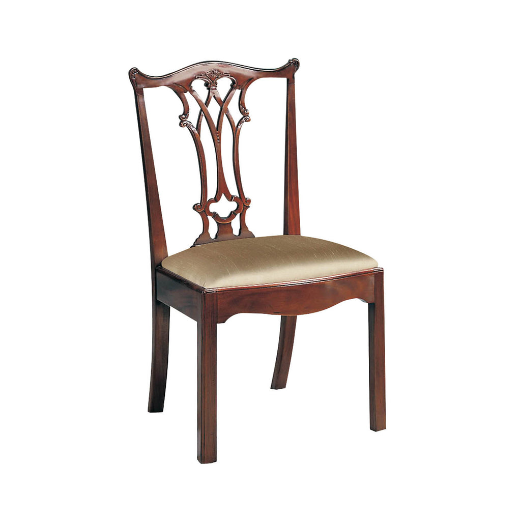 Connecticut Polished Mahogany Side Chair | Maitland Smith - 8123-40