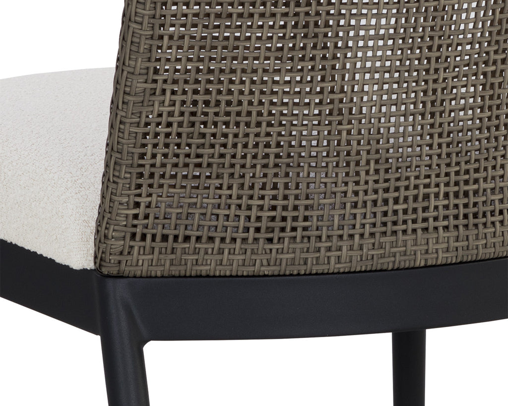 Calandri Dining Chair - Black - Louis Cream | Sunpan Furniture - 111684