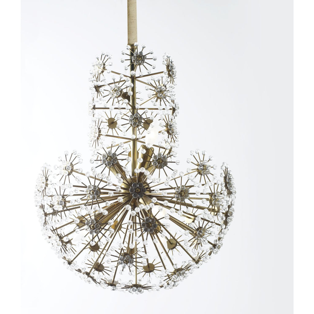 Soft Brass Chandelier Crystal Beading | Maitland Smith - 8125-19