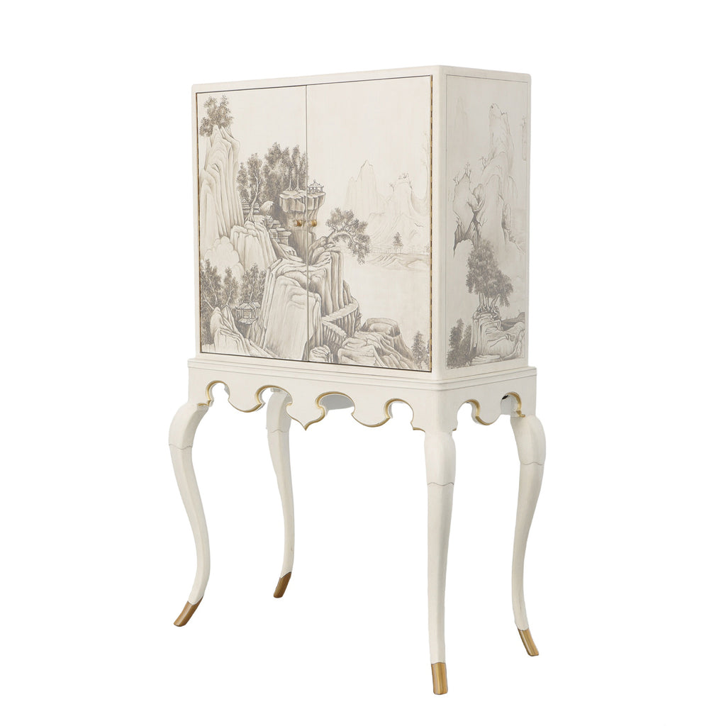 Lacca Veneziana Bar Cabinet | Maitland Smith - 8144-51