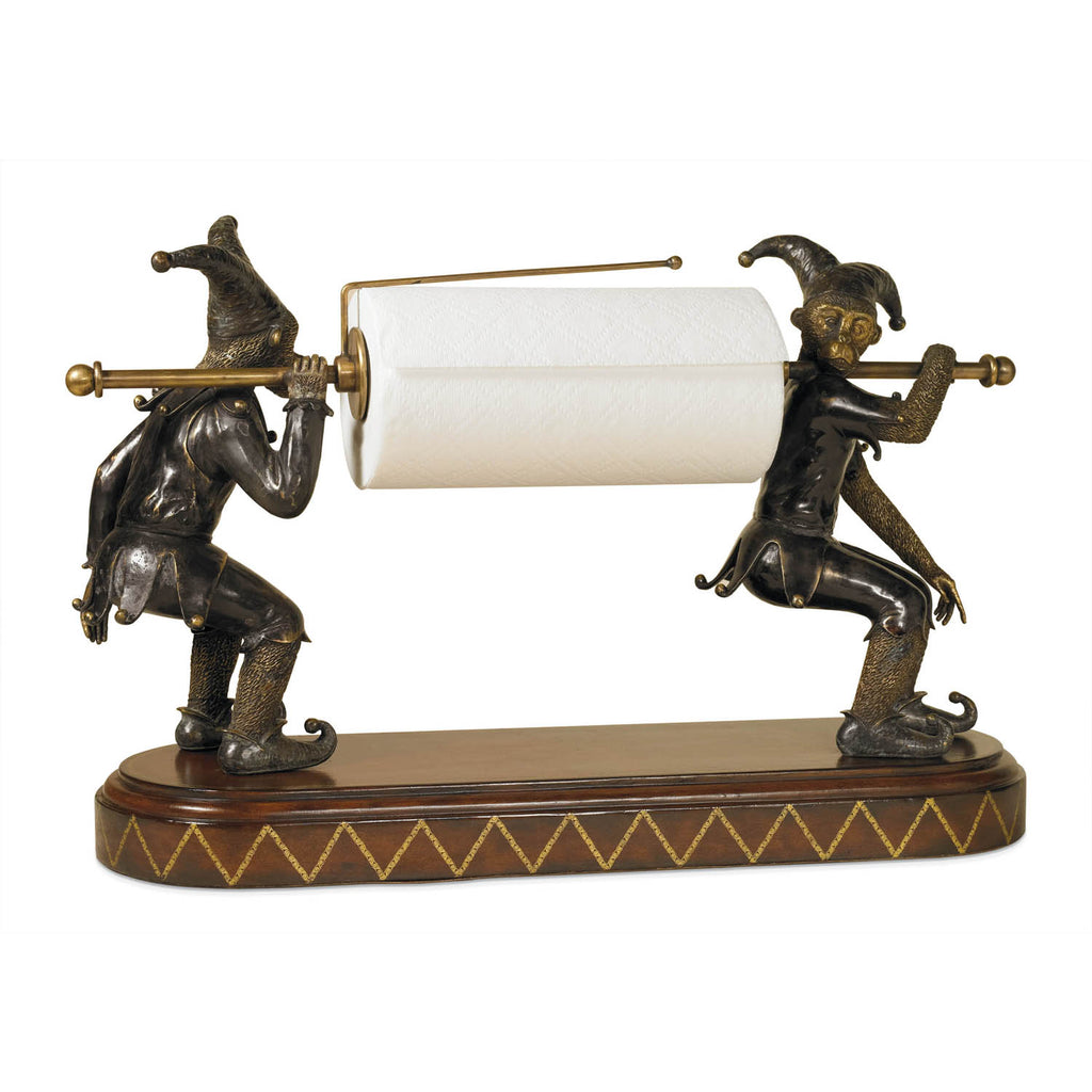 Jesters Paper Towel Holder | Maitland Smith - 8175-12