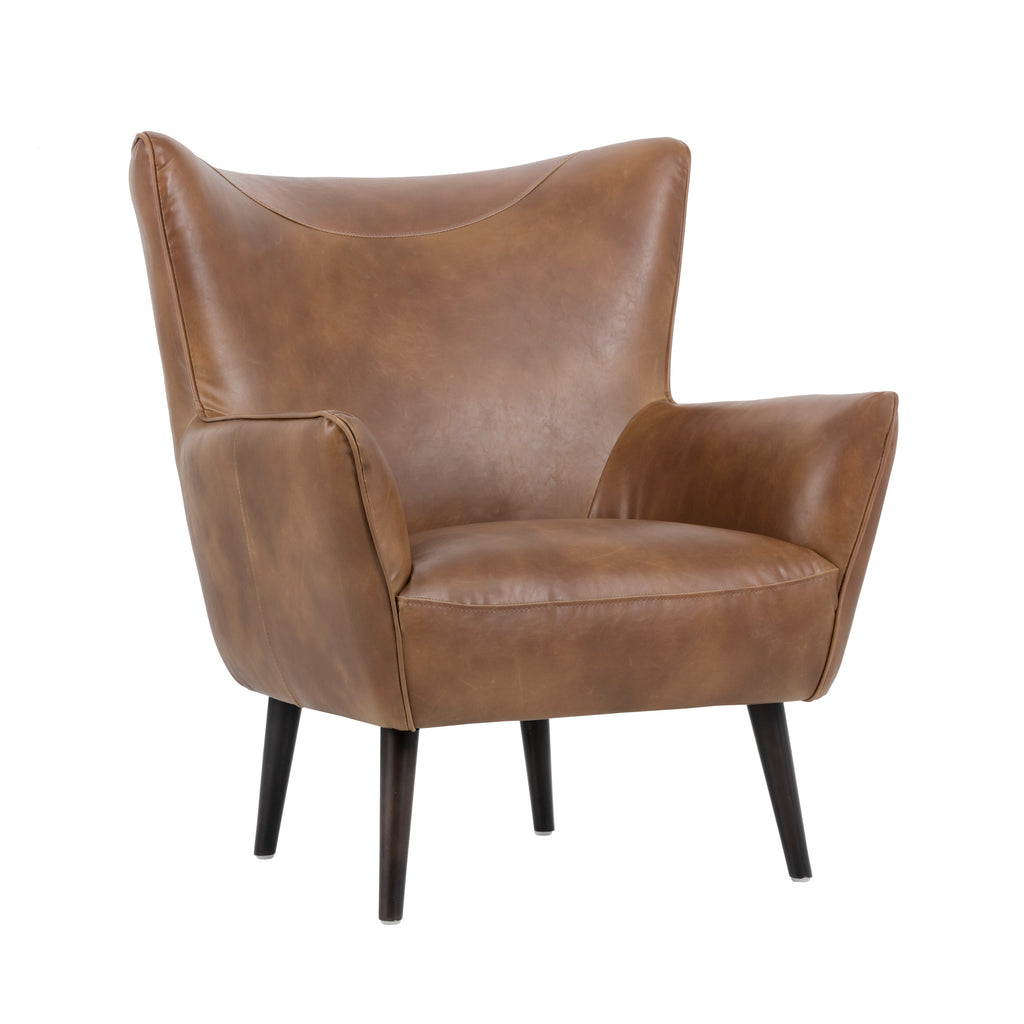 Luther Lounge Chair - Tobacco Tan | Sunpan Furniture - 101966