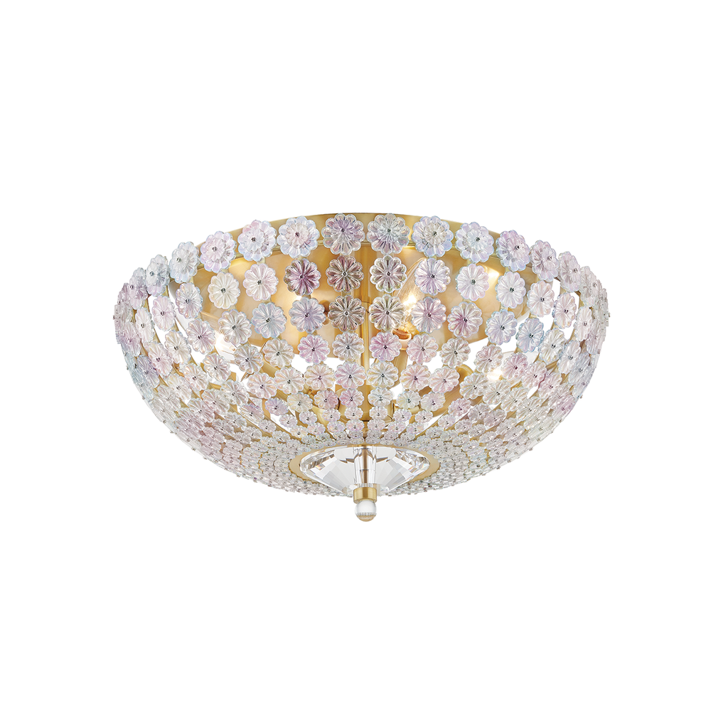 Floral Park Semi Flush | Hudson Valley Lighting - 8217-AGB